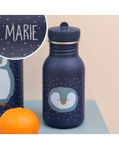 Kinder-Trinkflasche Pinguin mit Namen